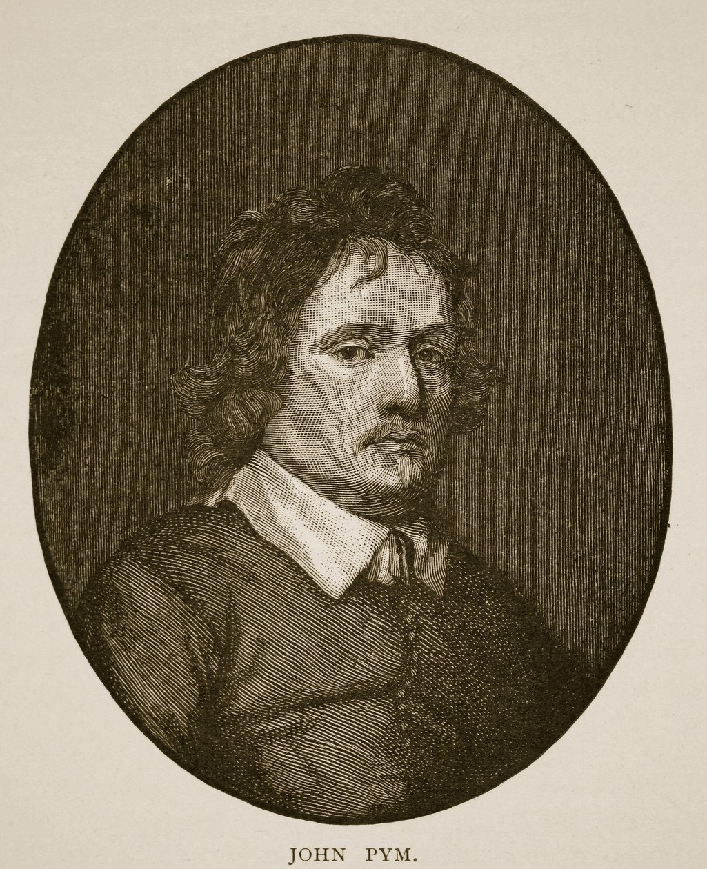 John Pym de uma miniatura de Samuel Cooper de Samuel Cooper