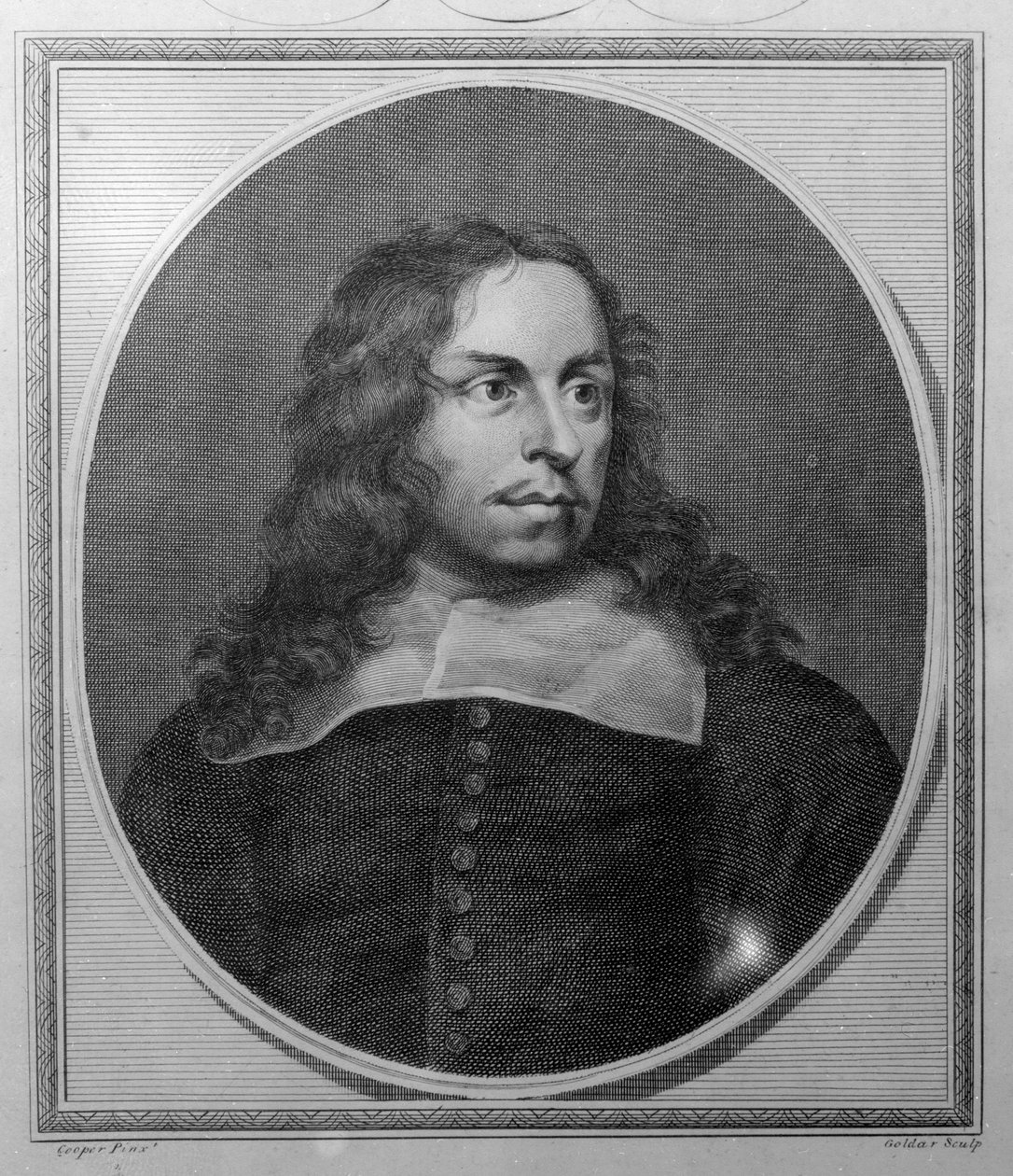 John Thurloe, gravado por John Goldar, 1784 de Samuel Cooper