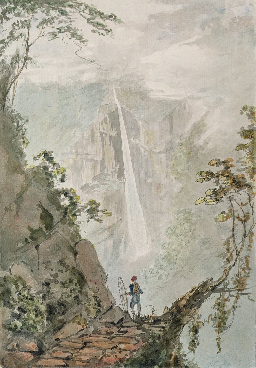 Murichom para Choka, 1783 (wc com caneta e tinta sobre grafite no papel) de Samuel Davis