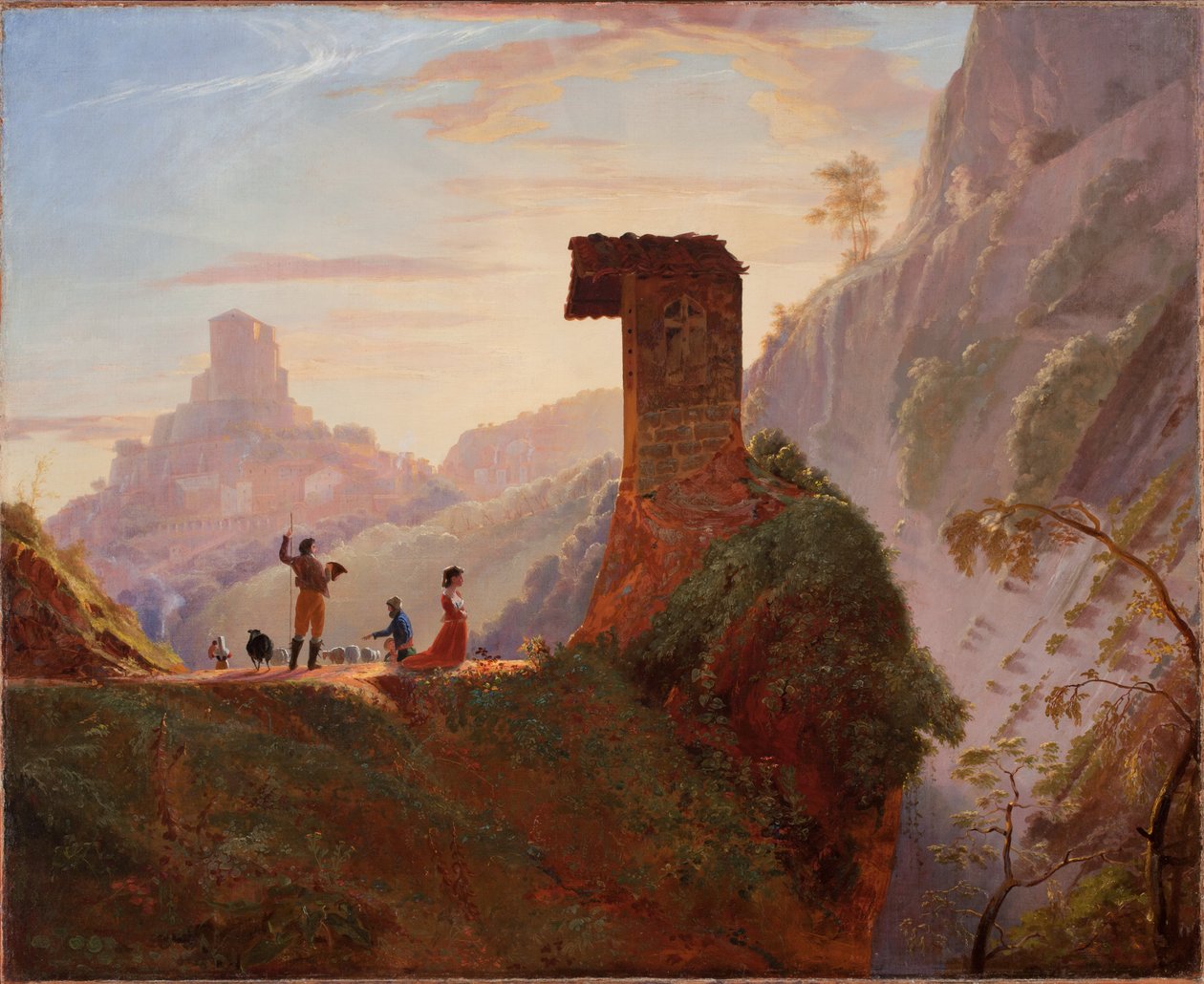 Capela da Virgem em Subiaco de Samuel Finley Breese Morse