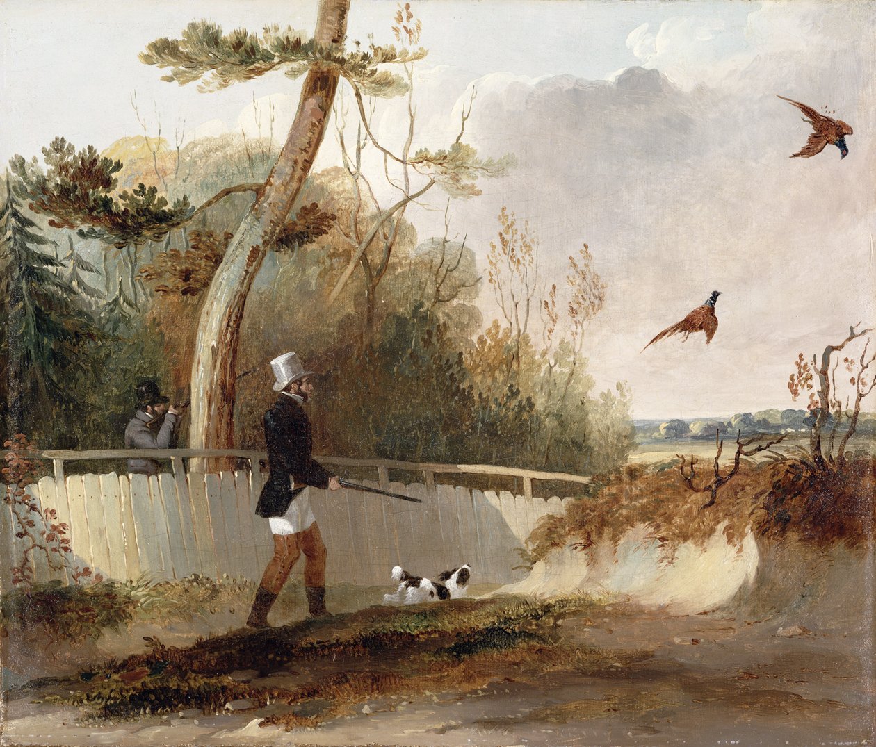 Tiro de faisão de Samuel John Egbert Jones