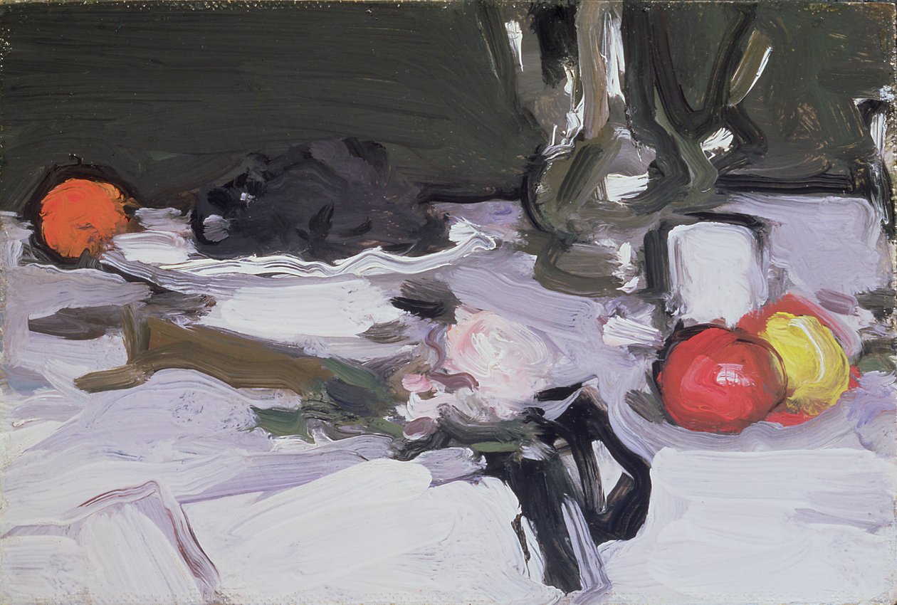Ainda vida com cafeteira, c.1905 de Samuel John Peploe