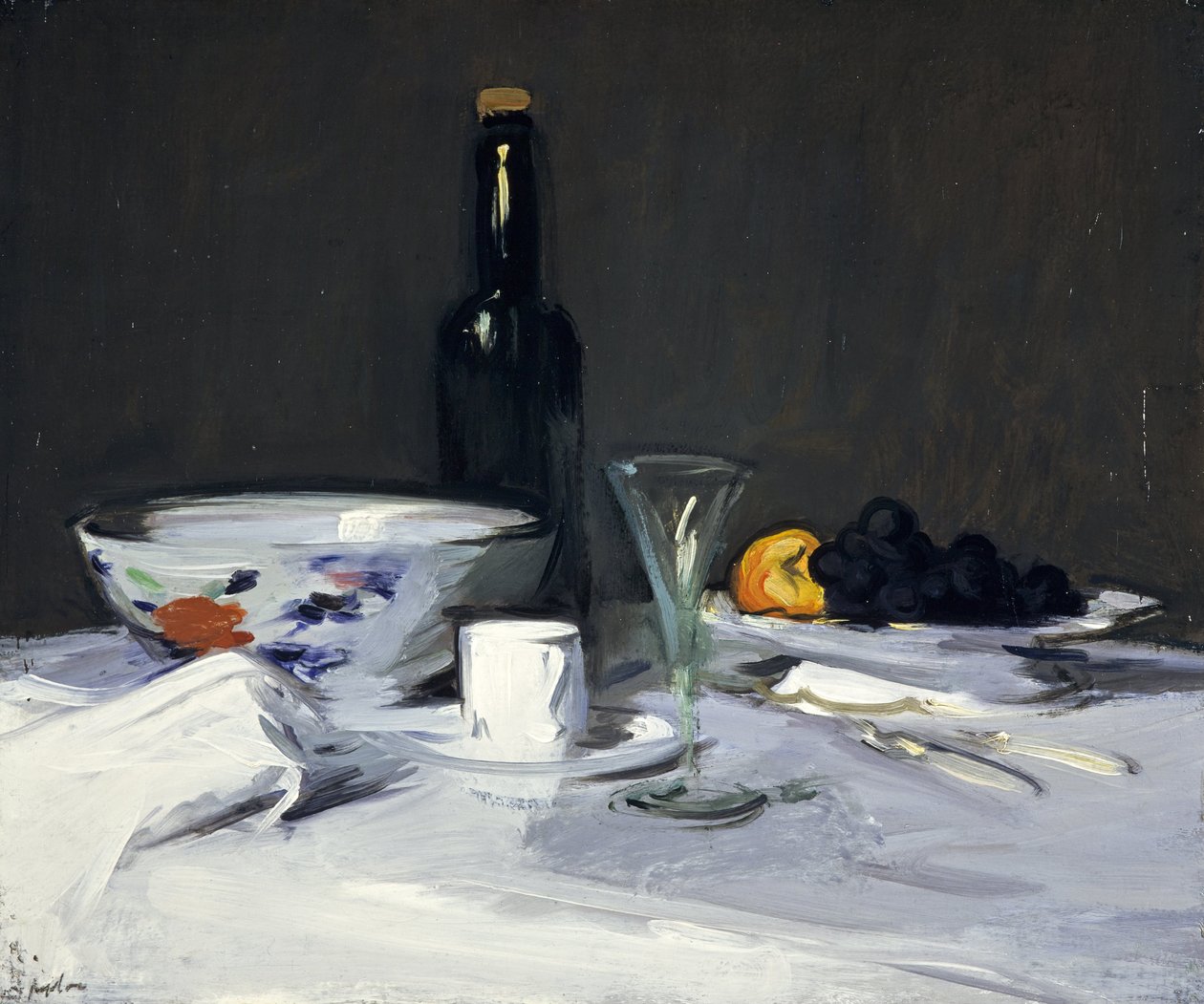 A garrafa preta de Samuel John Peploe