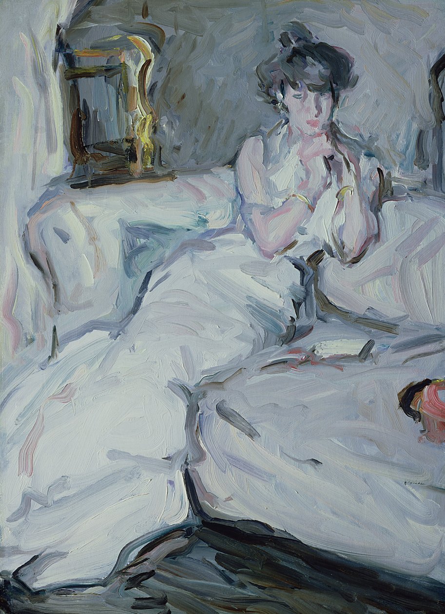 A garota de branco, 1909 de Samuel John Peploe