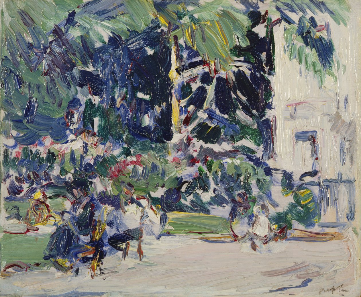 Jardins do Luxemburgo, Paris de Samuel John Peploe