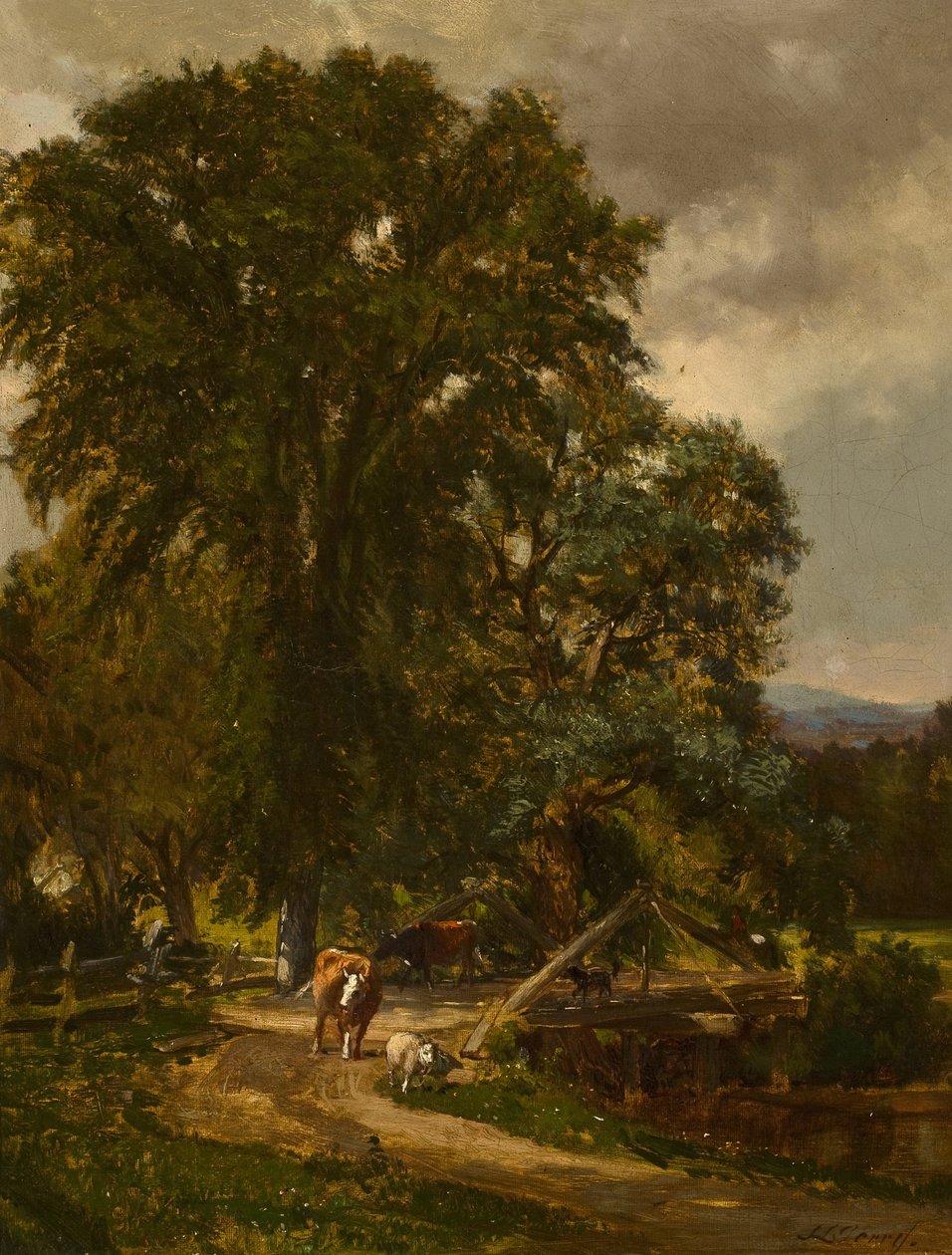 Ponte rústica de Samuel Lancaster Gerry