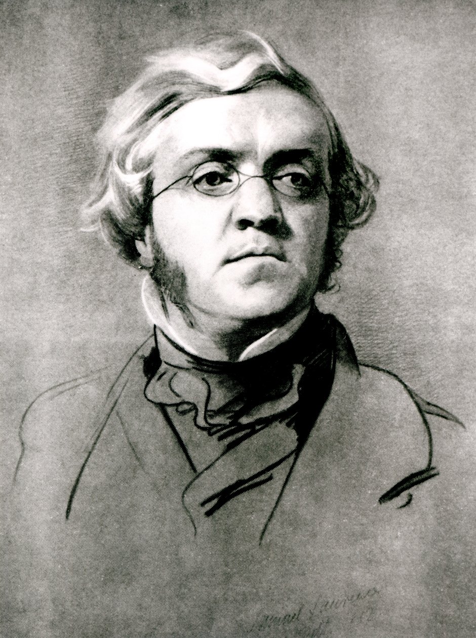 William Makepeace Thackeray (1811-63) de Samuel Laurence