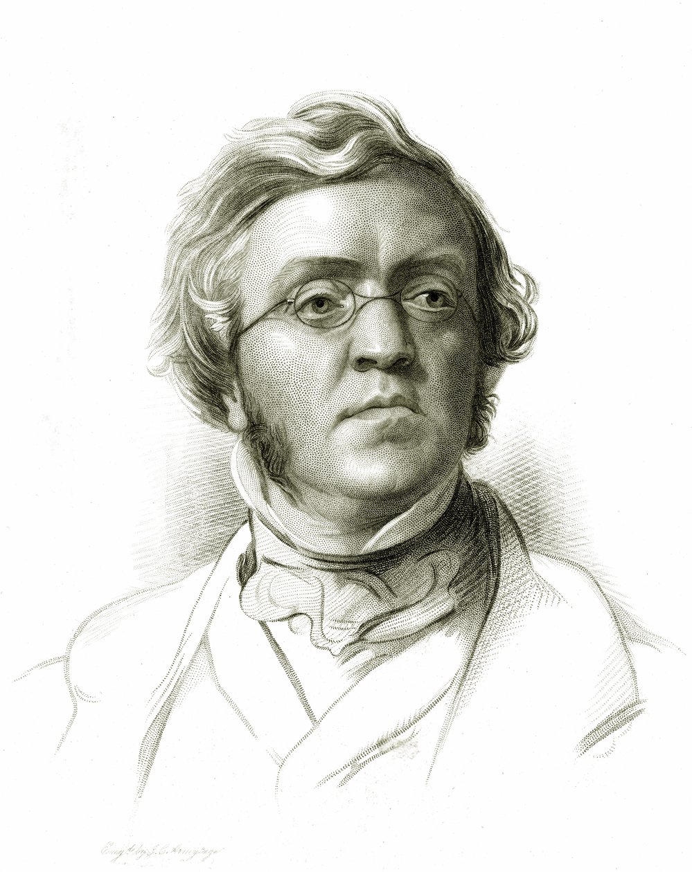 William Makepeace Thackeray (1811-63) de Samuel Laurence