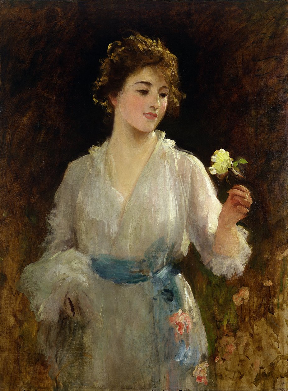 A rosa amarela de Samuel Luke Fildes
