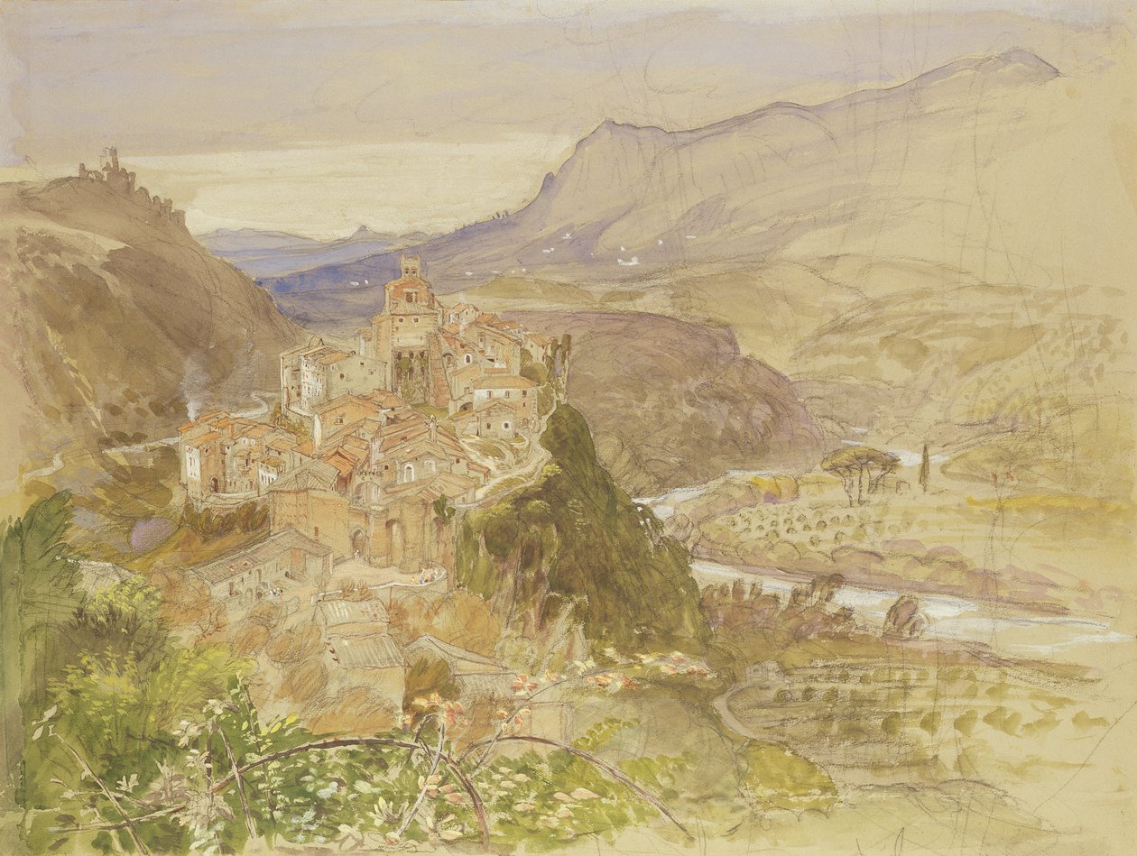 Paisagem italiana de Samuel Palmer