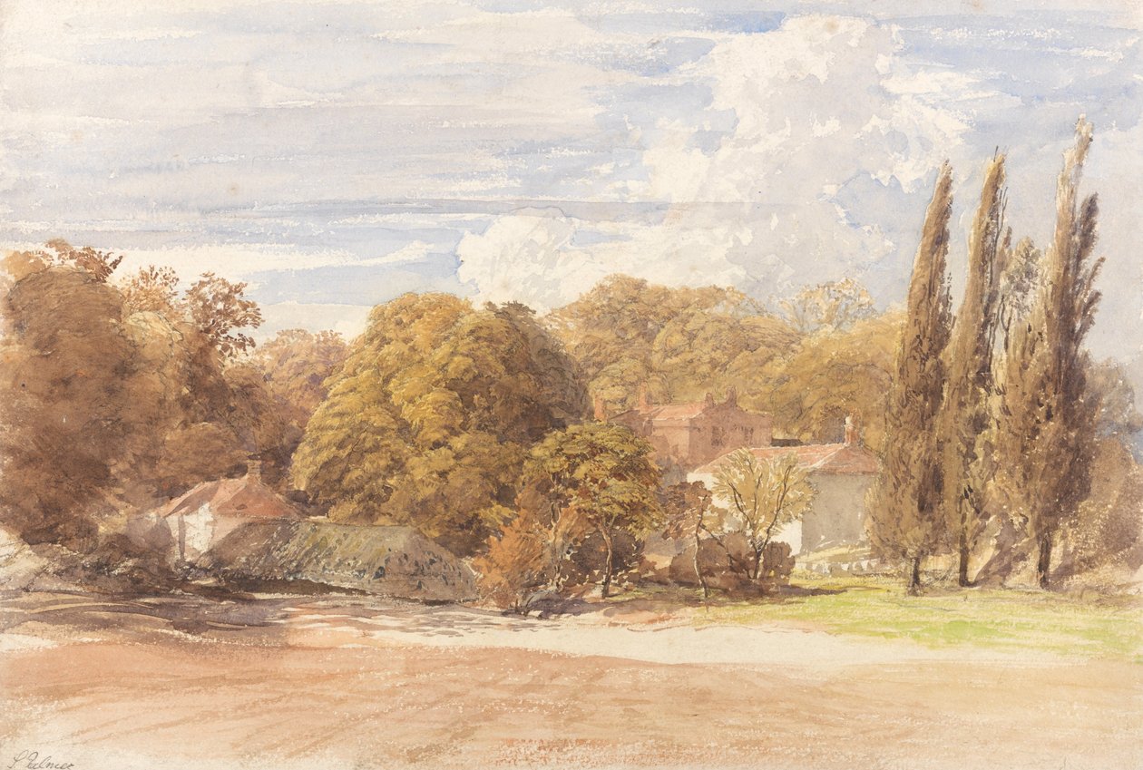 jardins Kensington de Samuel Palmer