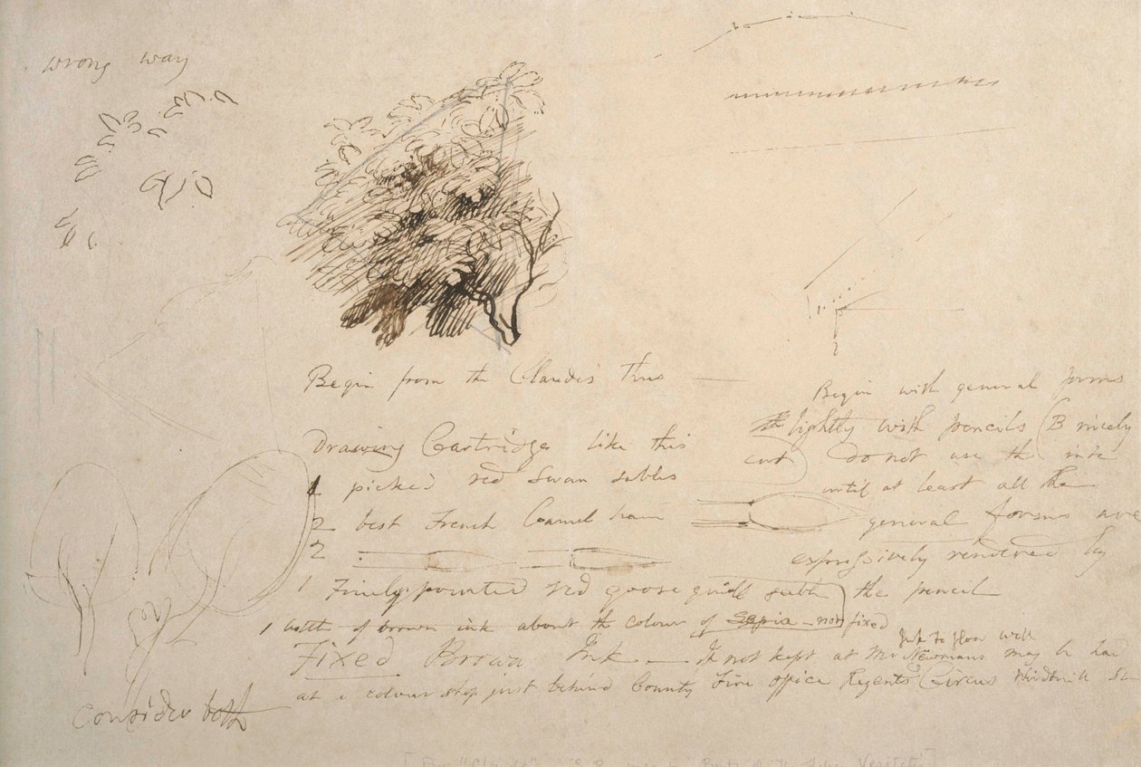 Caderno Folha No. 114 de Samuel Palmer