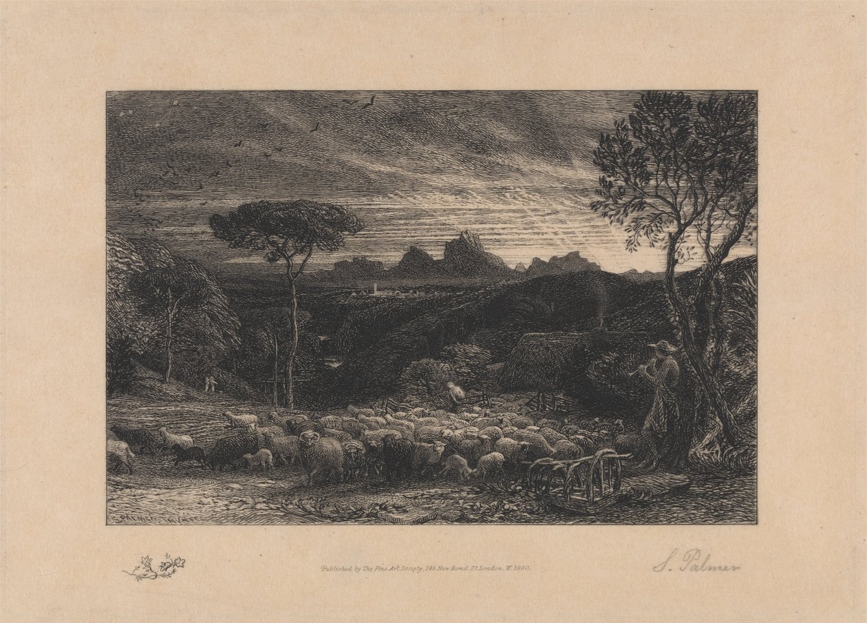 Abrindo a Dobra de Samuel Palmer
