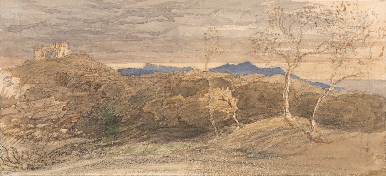 Cena, em, gales de Samuel Palmer