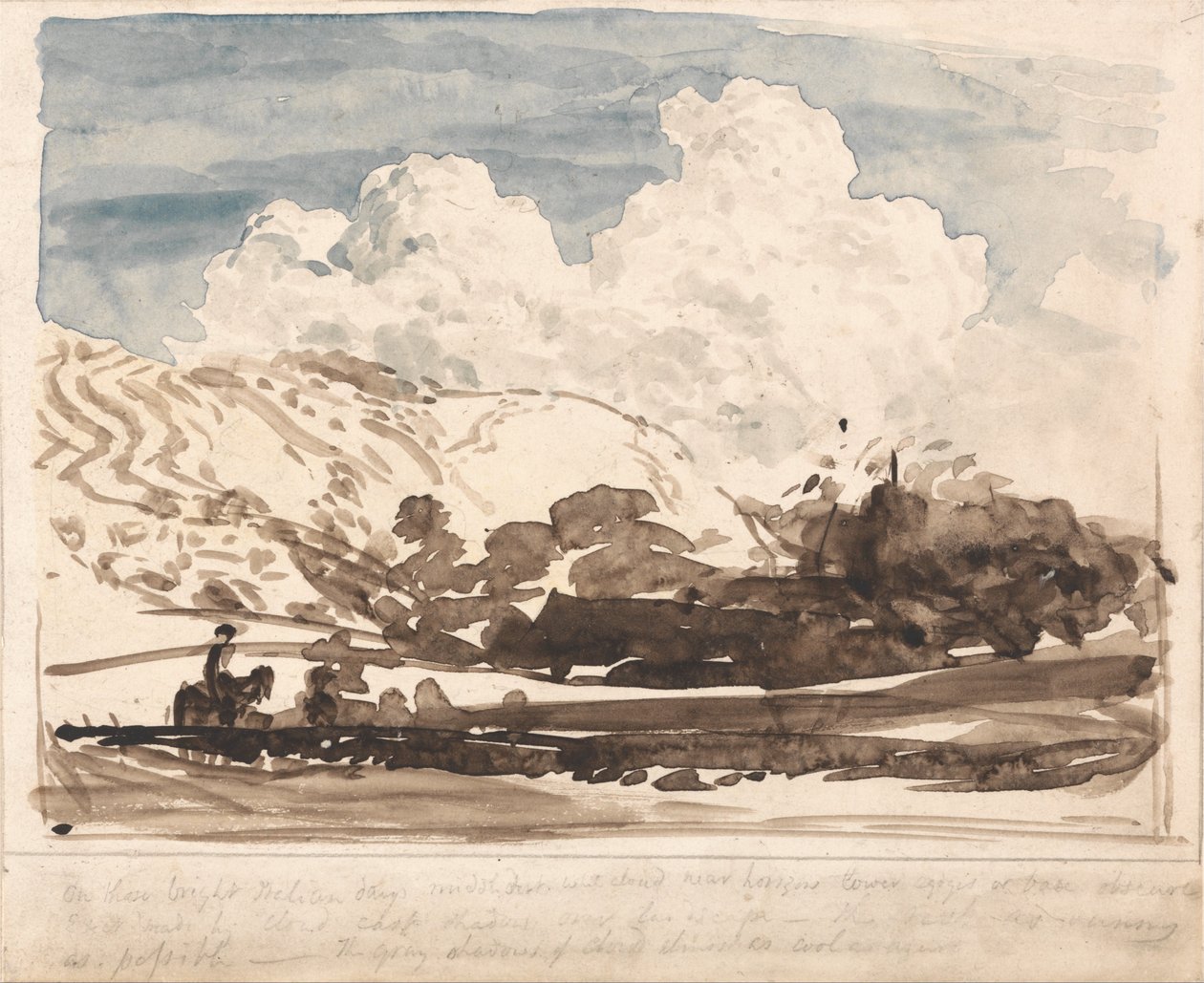 A nuvem brilhante de Samuel Palmer
