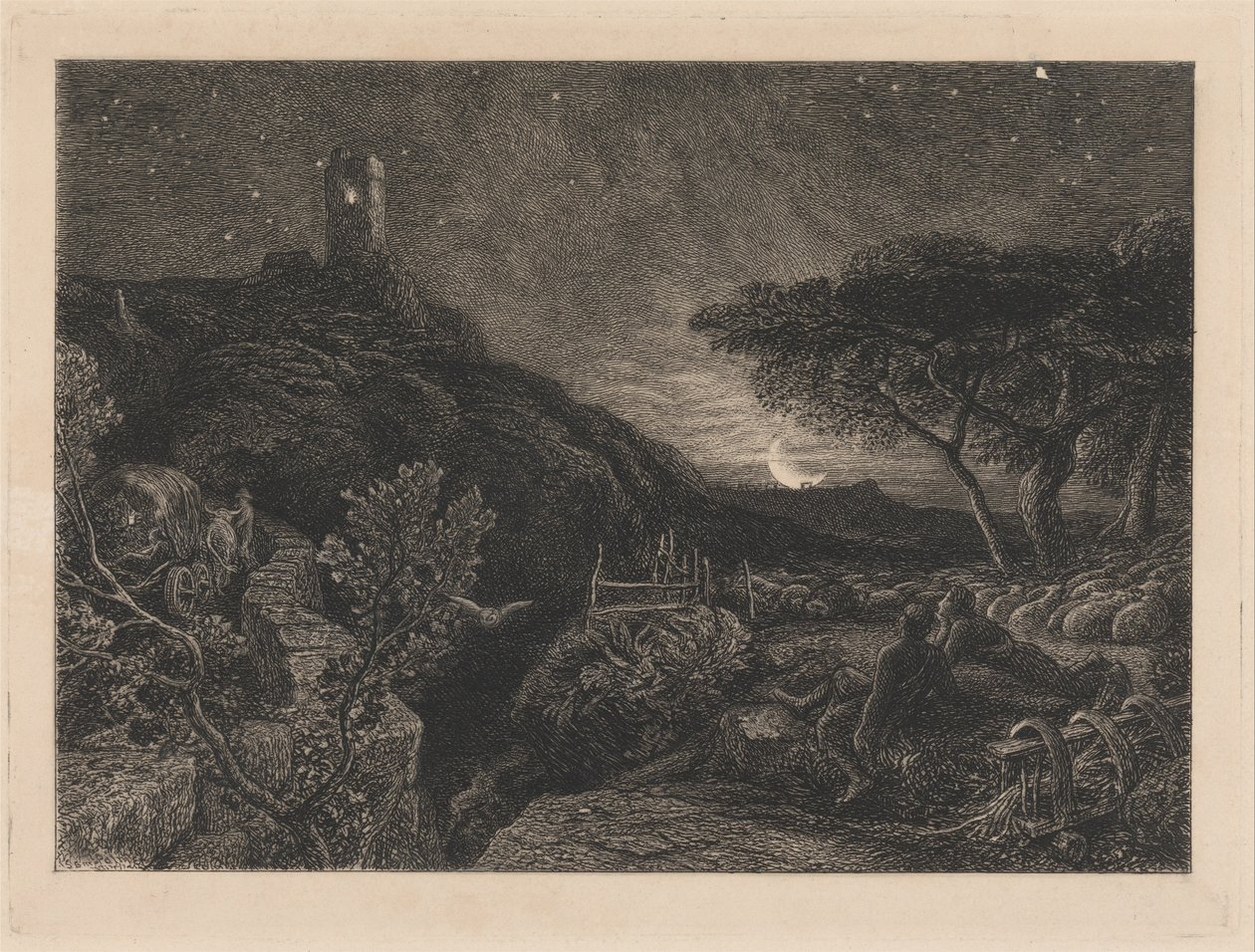 A torre solitária de Samuel Palmer