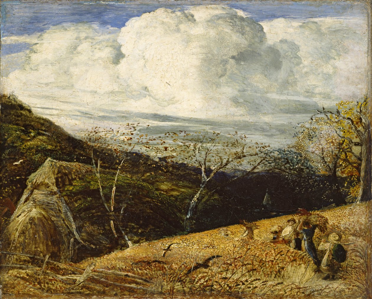 A nuvem branca, c.1833-34 de Samuel Palmer