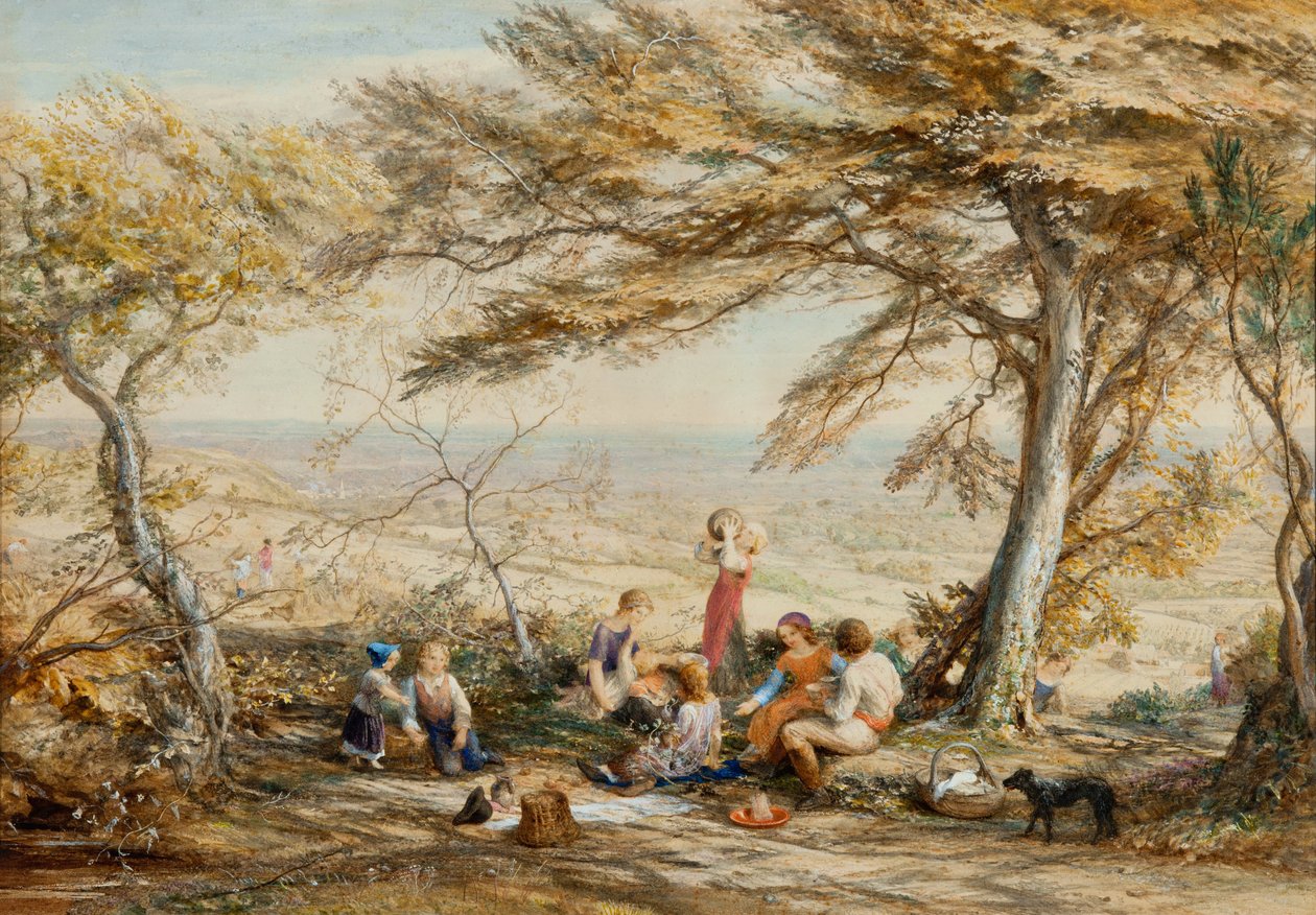 O jantar rústico de Samuel Palmer