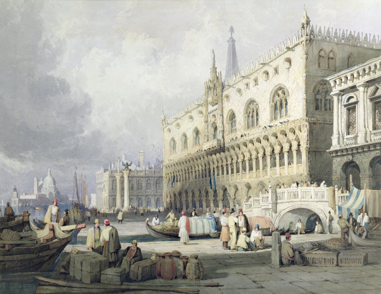 Palazzo Ducale, Veneza de Samuel Prout