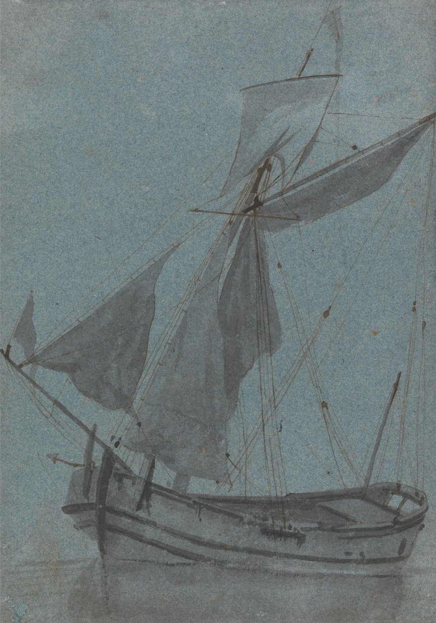 Uma Barca Costeira de Samuel Scott