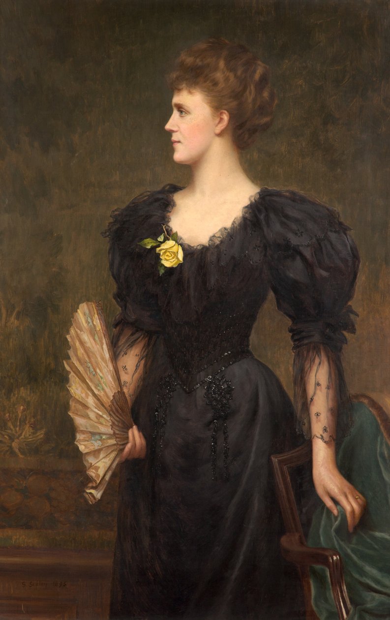 Retrato da Sra. Gillingham Smith, 1895 de Samuel Sidley