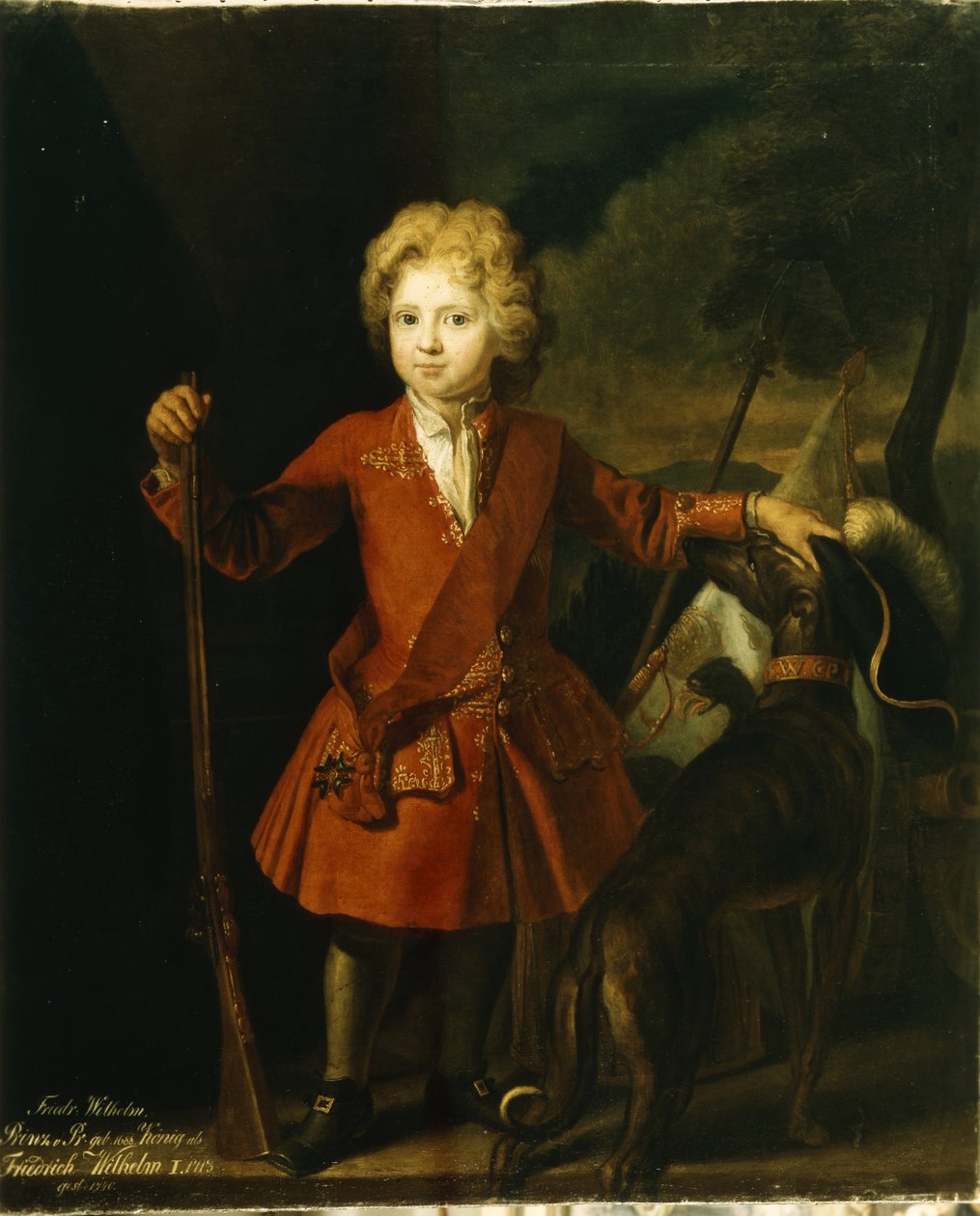 Príncipe Herdeiro Frederico Guilherme I de Samuel Theodor Gericke