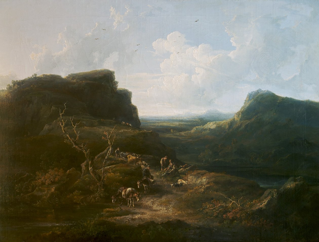 Paisagem montanhosa de Samuel Williamson