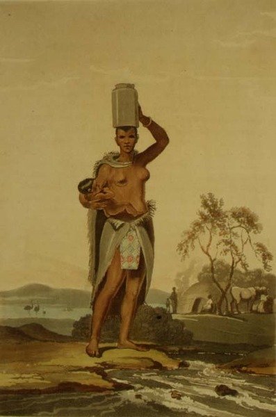 Uma Mulher Africana, placa 17 de 