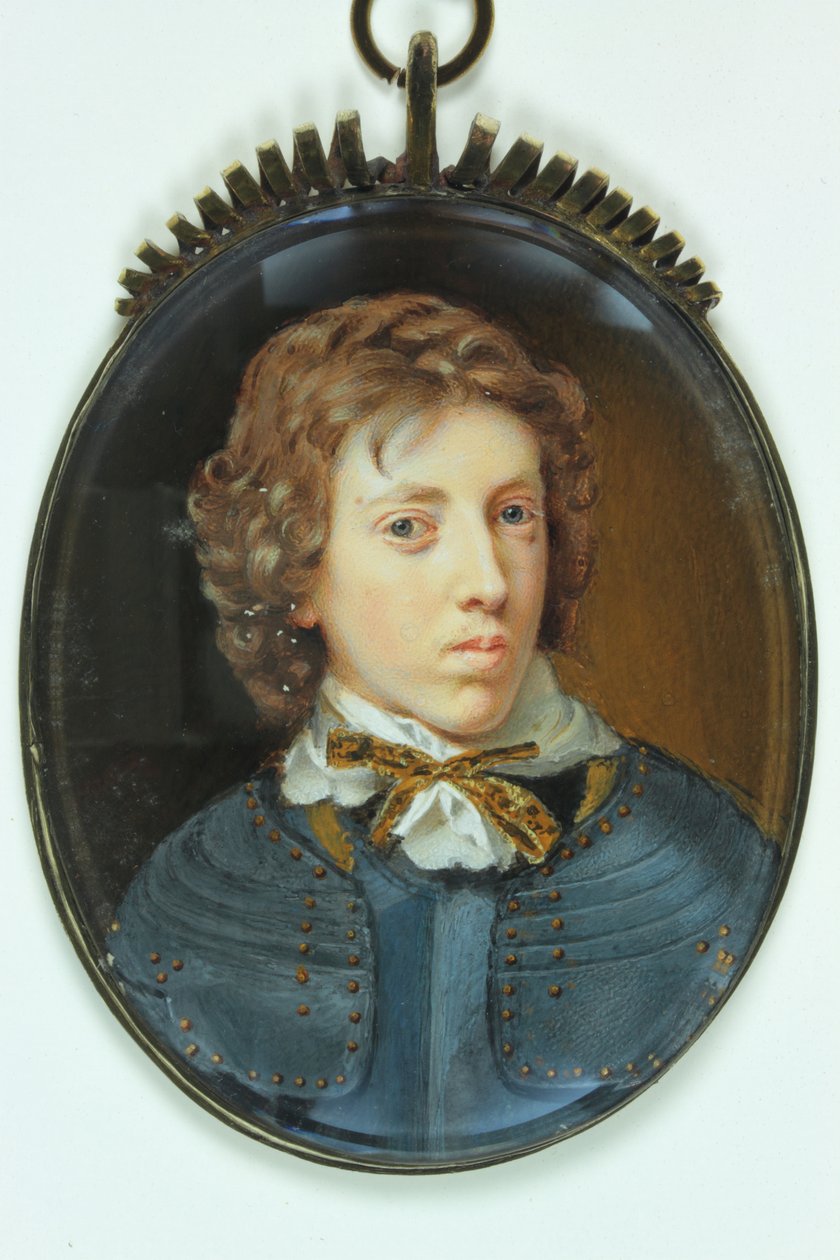 Charles Cavendish, Visconde Mansfield (esmalte) de Samuel (cicle of) Cooper