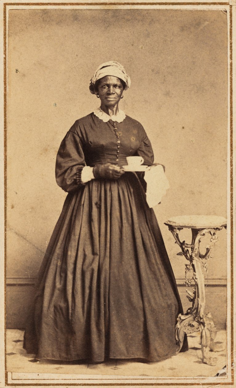 Retrato de uma mulher, 1864-1865 (foto) de Samuel A. Thomas