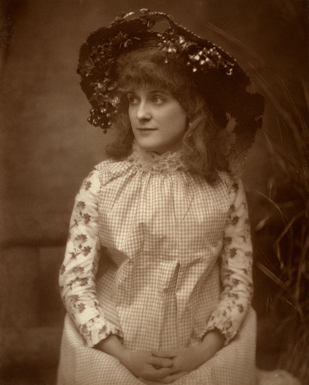 Minnie Palmer, atriz americana, 1884 de Samuel A Walker
