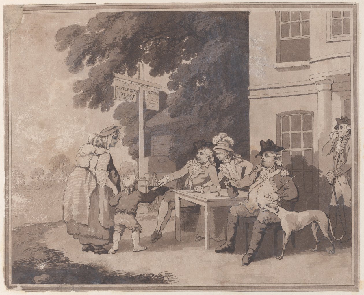 Benevolência, 25 de novembro de 1792. de Samuel Alken