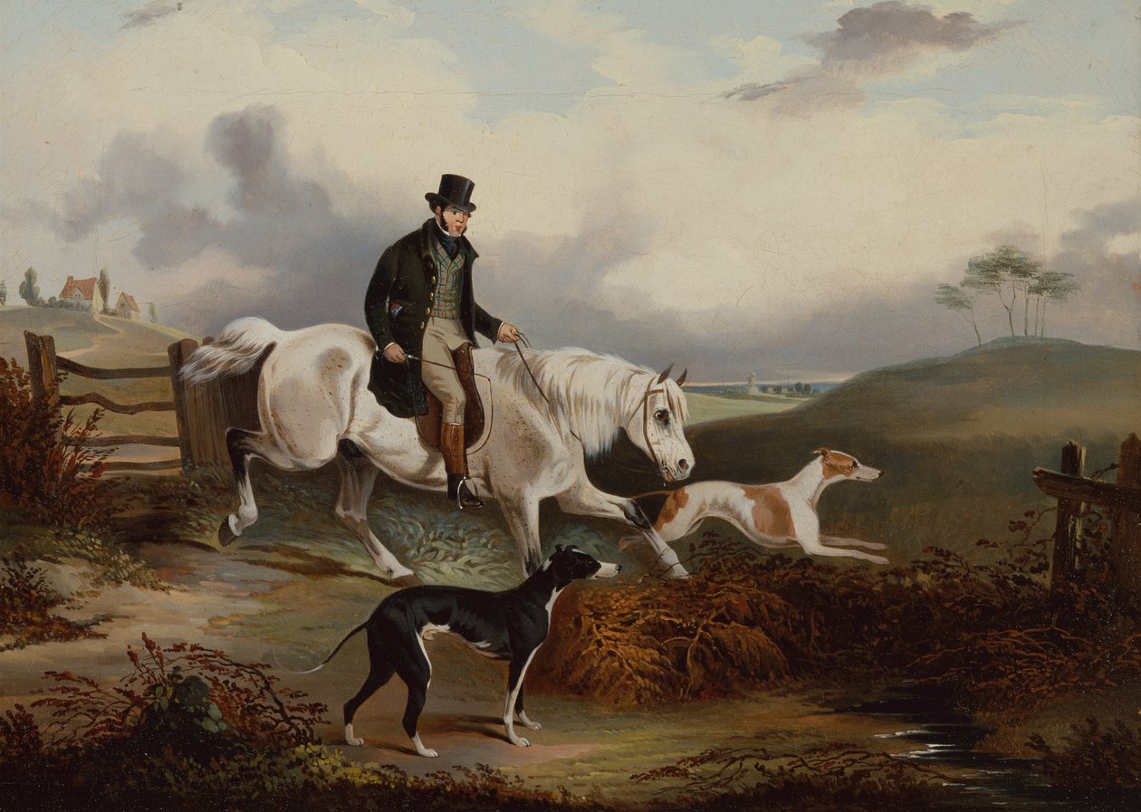 Percurso: Partindo (óleo sobre tela) de Samuel Alken