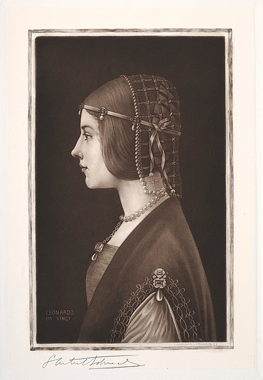 Beatrice DEste, 19th-20th century.  de Samuel Arlent Edwards