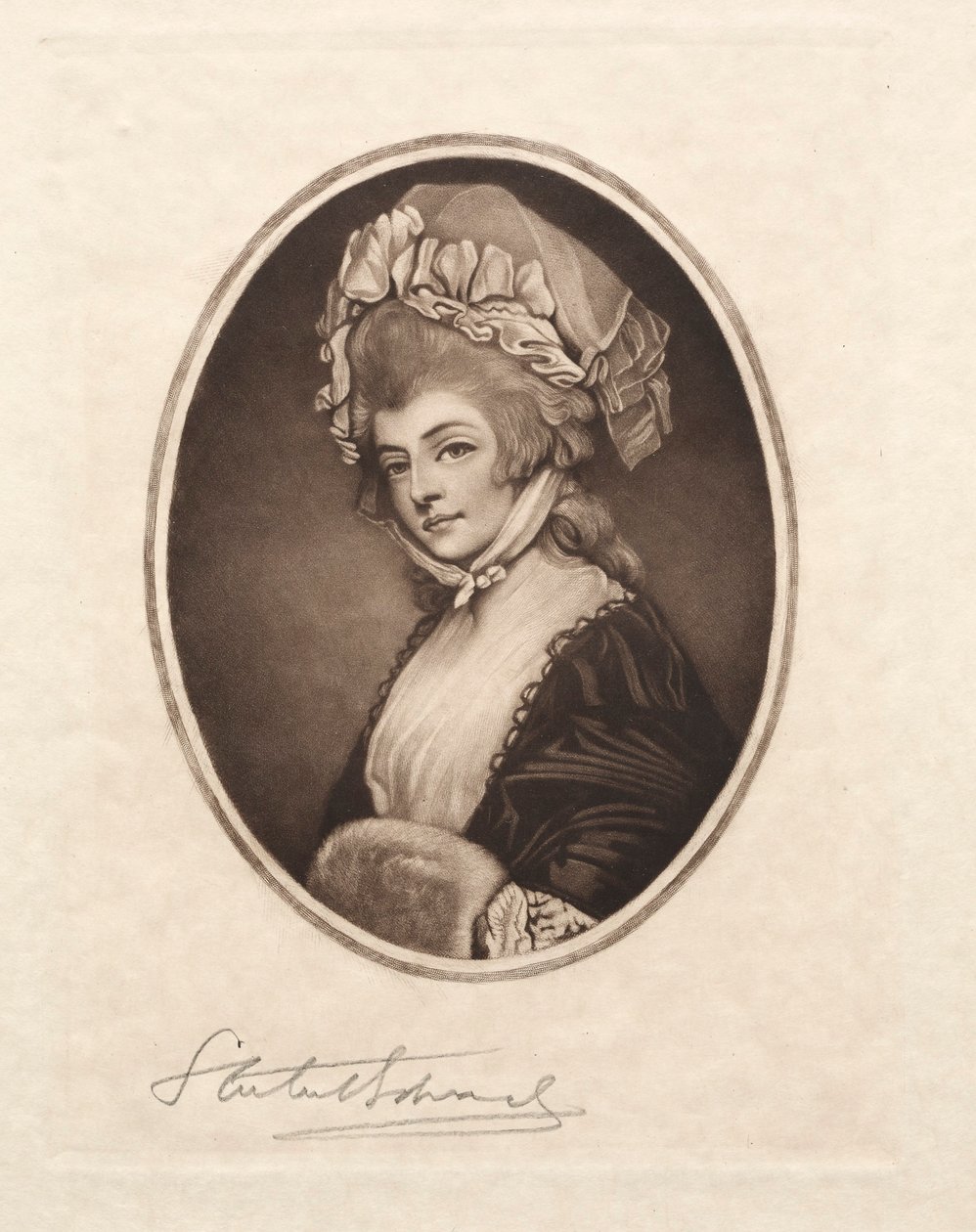 Sra. Robinson, do século XIX-XX. de Samuel Arlent Edwards
