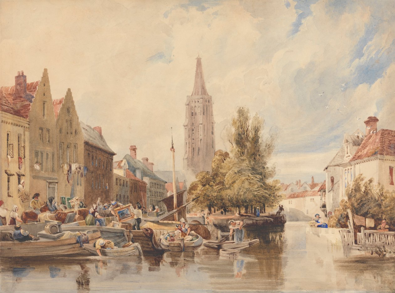 Igreja de Notre Dame, Bruges de Samuel Austin