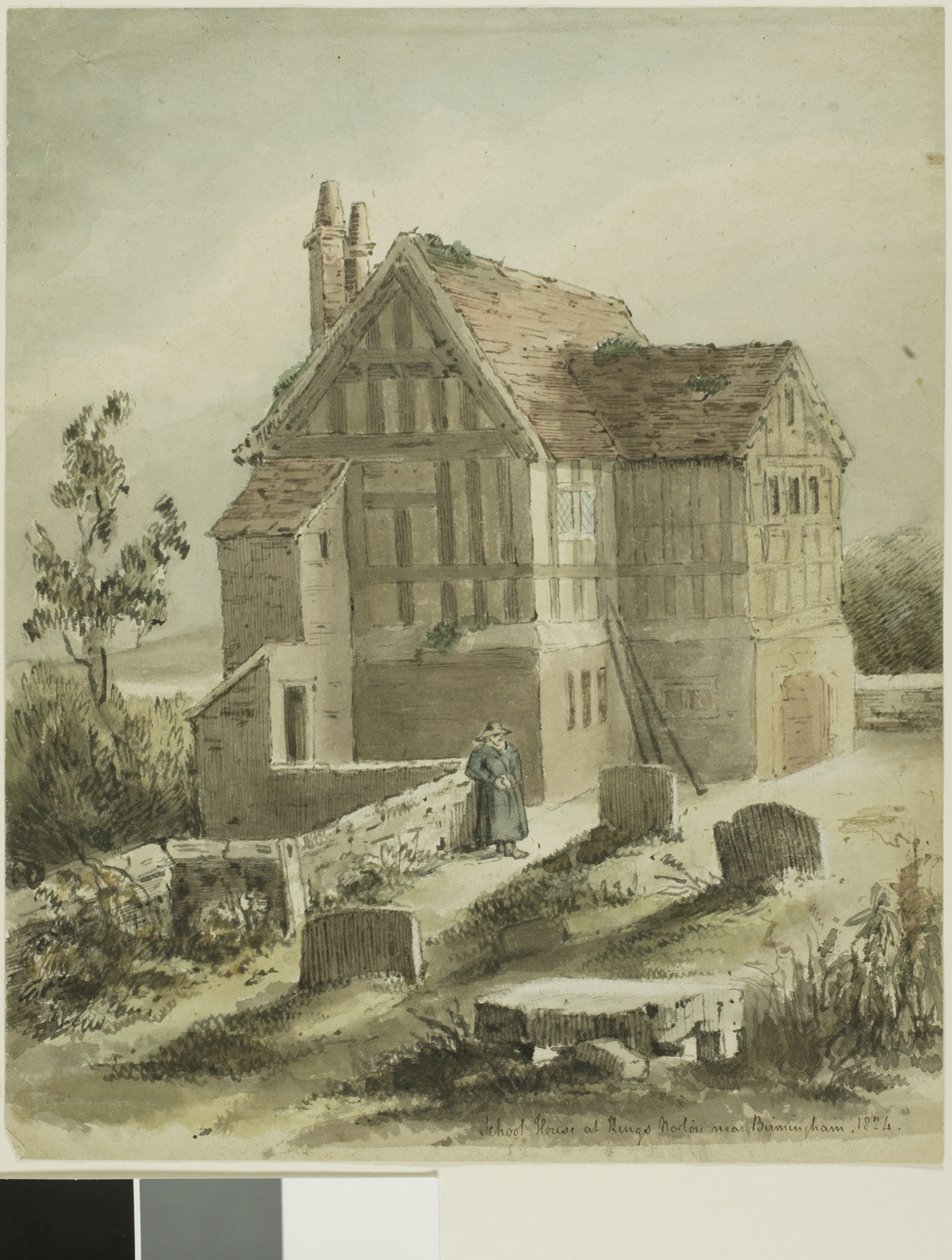 School House em Kings Norton perto de Birmingham de Samuel Austin