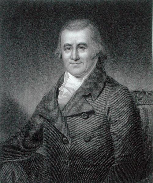 Caspar Wistar (1761-1818) gravada por William G. Jackman (fl.c.1841-60) (gravura) de Samuel Bell (after) Waugh