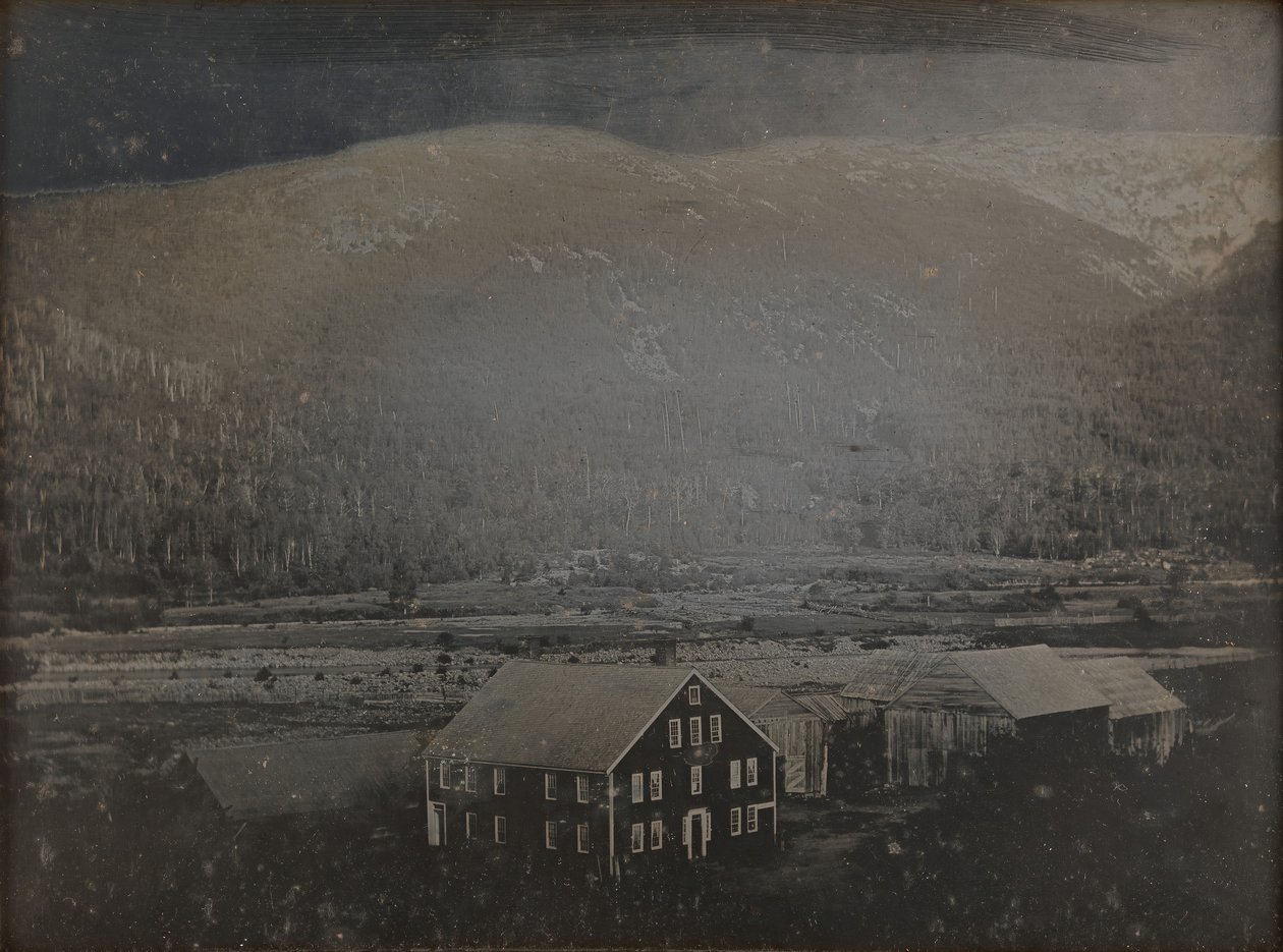 Vista em New Hampshire, 1840-41. de Samuel Bemis