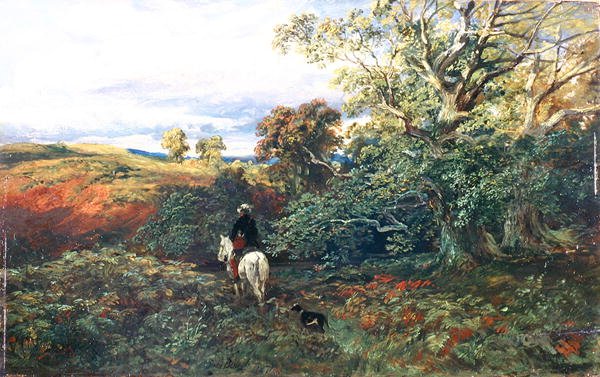 Dingley Dell, Montrose (óleo sobre tela) de Samuel Bough