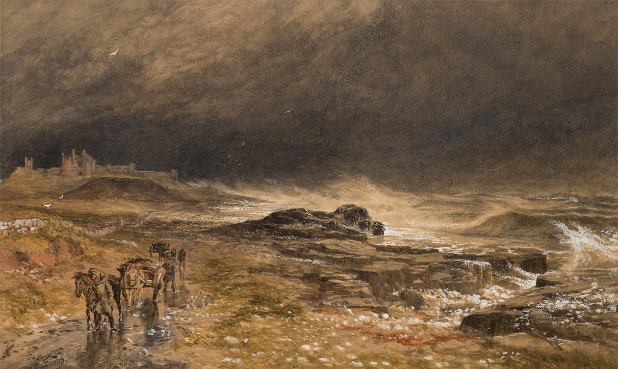 Castelo de Tantallon de Samuel Bough