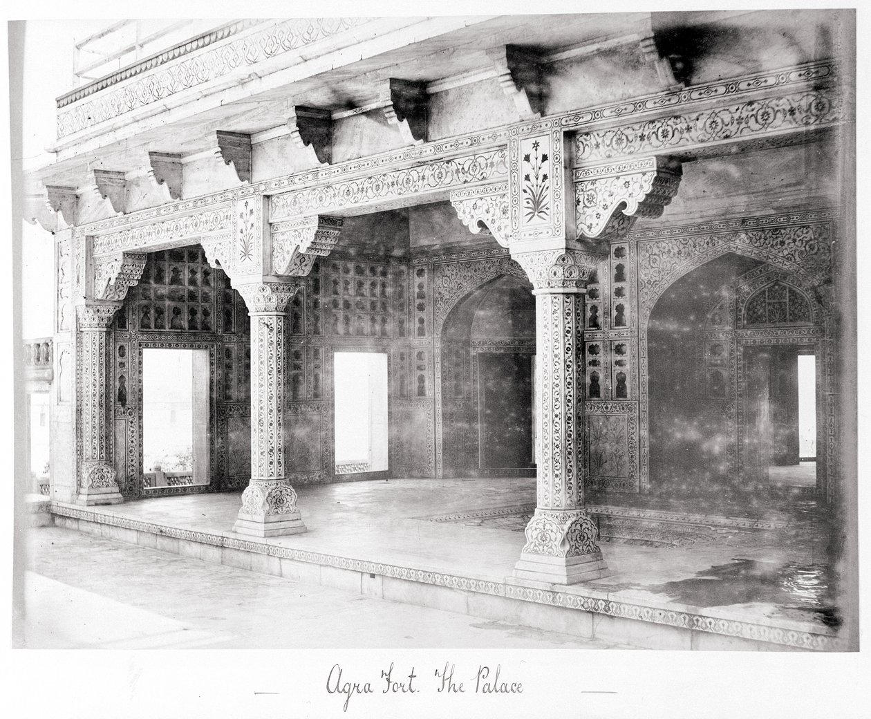 Forte de Agra, o palácio de Samuel Bourne