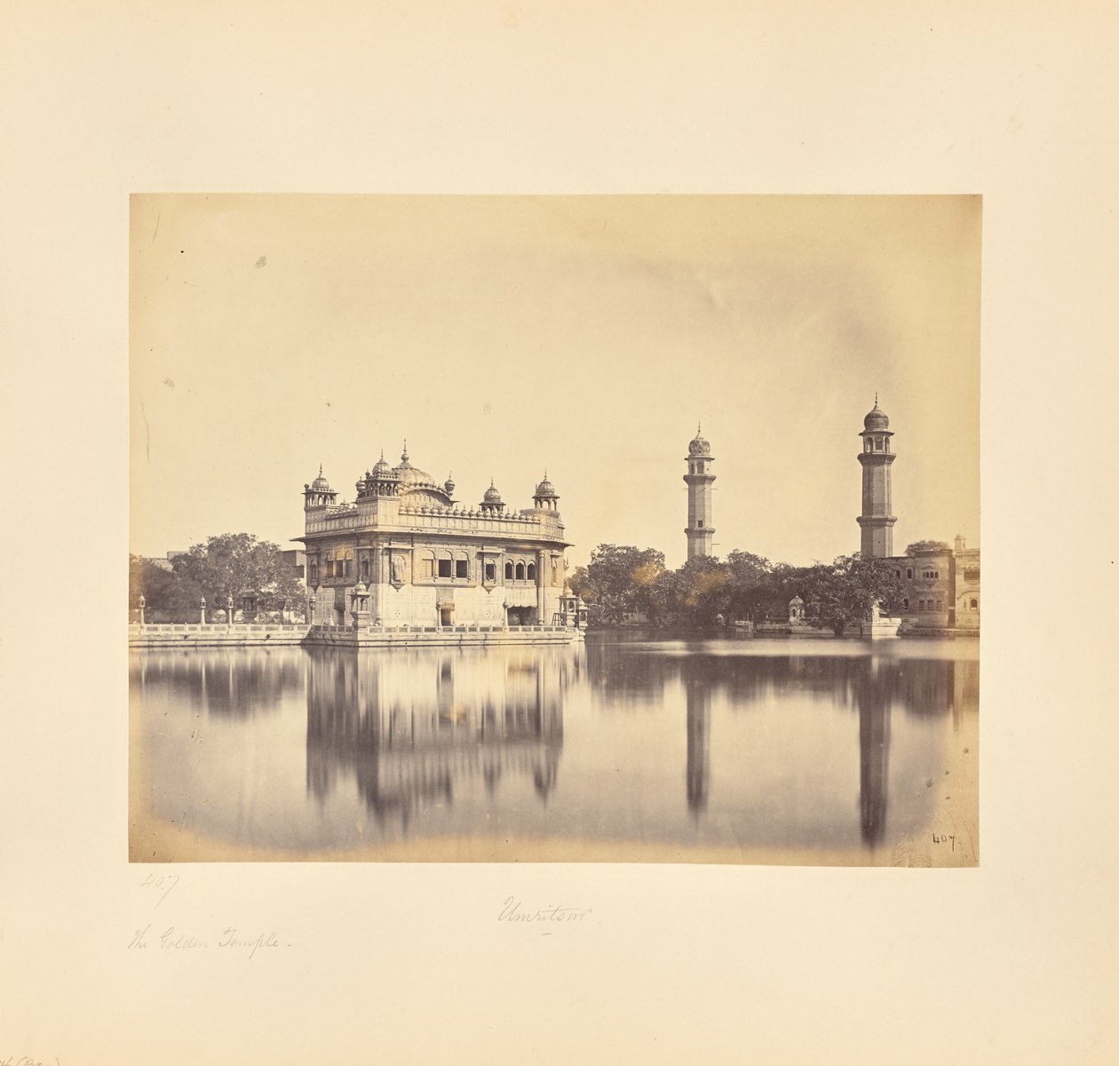 Amritsar - O Templo Dourado de Samuel Bourne