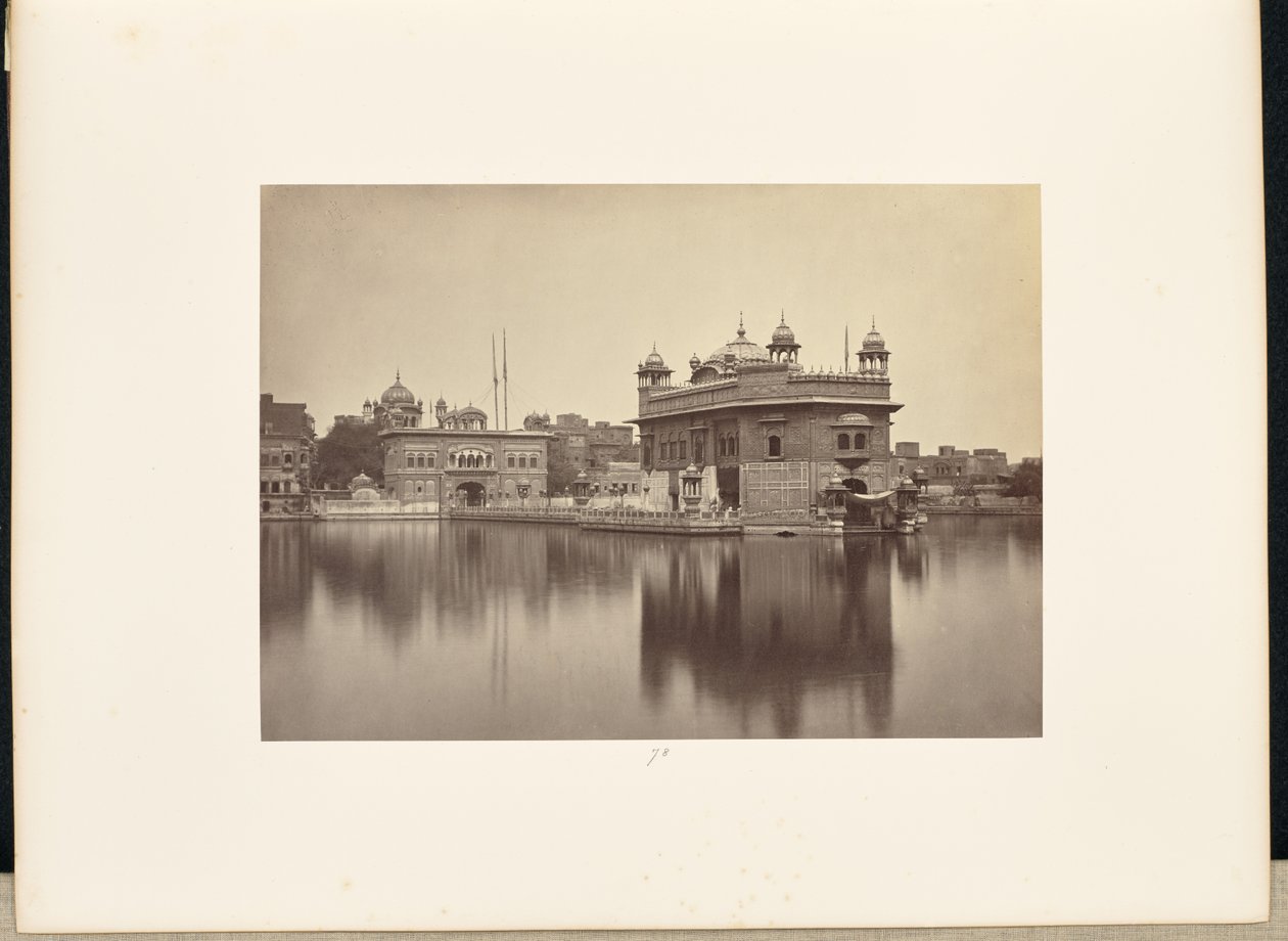 Amritsar; o Templo Dourado de Samuel Bourne