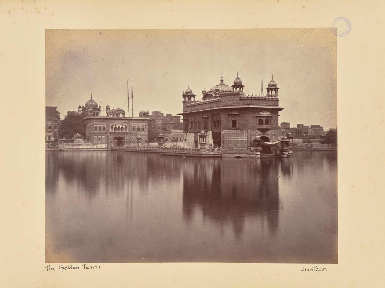Amritsar; O Templo Dourado de Samuel Bourne