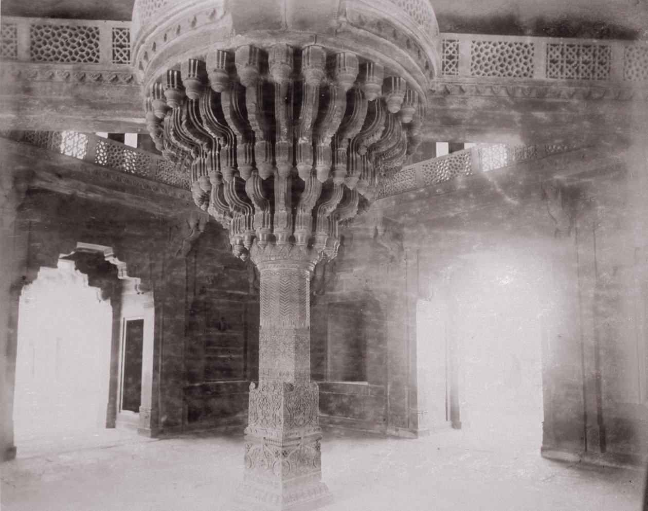 Fatehpur Sikri, Diwan-i-Khas de Samuel Bourne