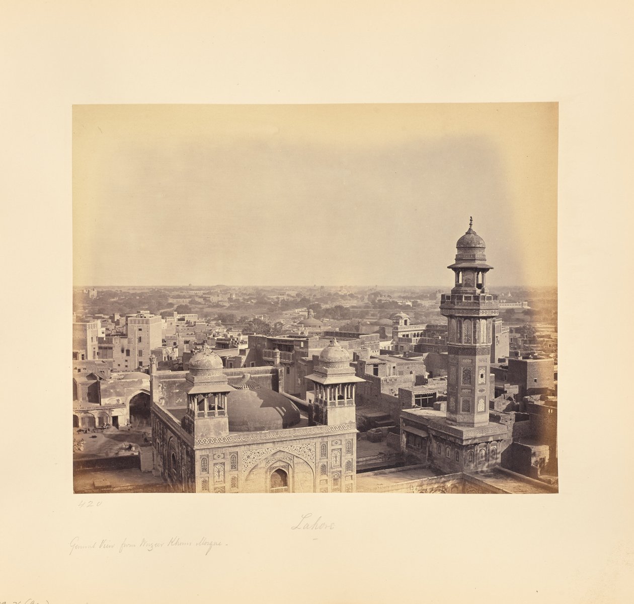 Laore; da Mesquita de Wazir Khan de Samuel Bourne