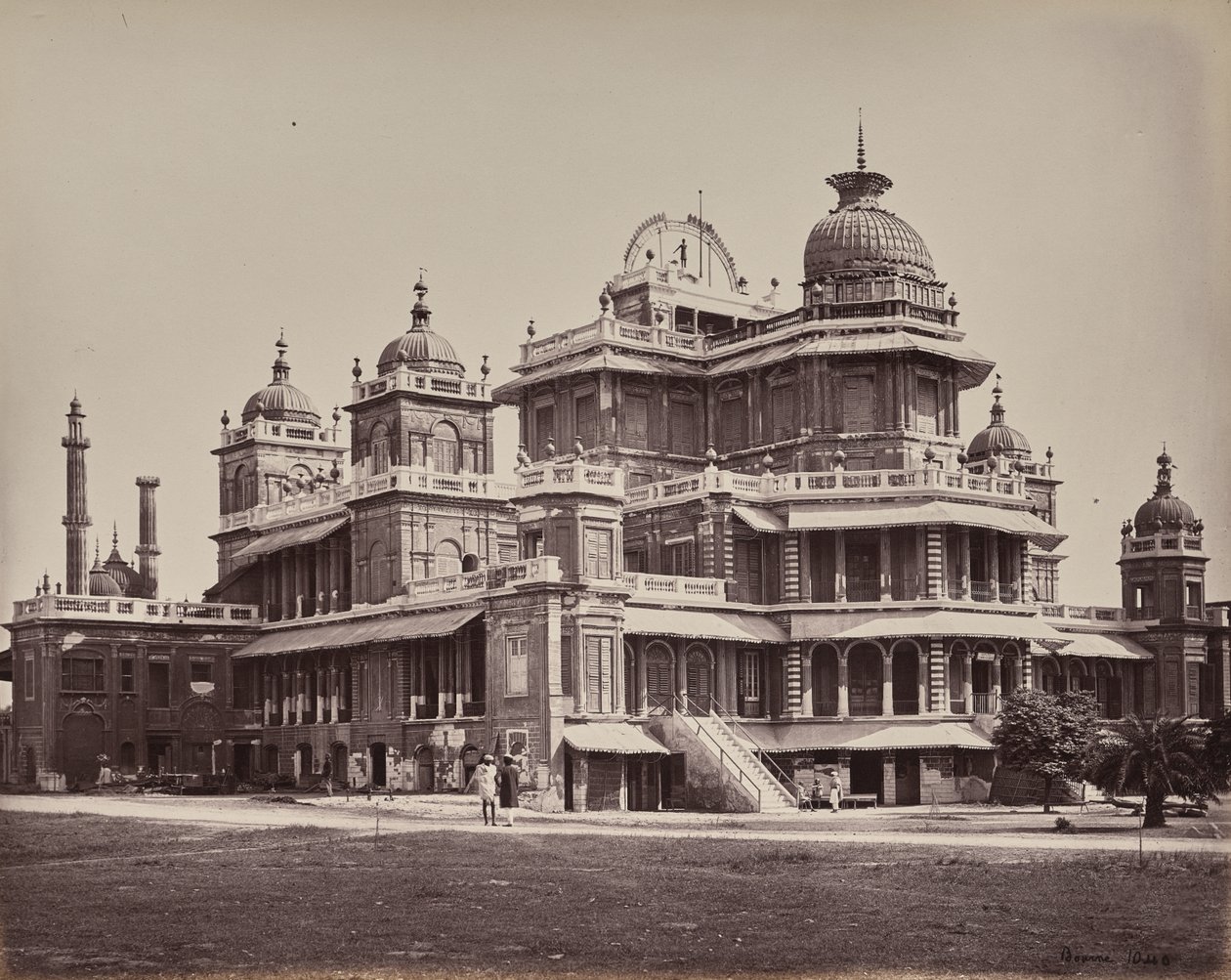 Lucknow. A passagem Kaiser e vista do sudeste de Samuel Bourne