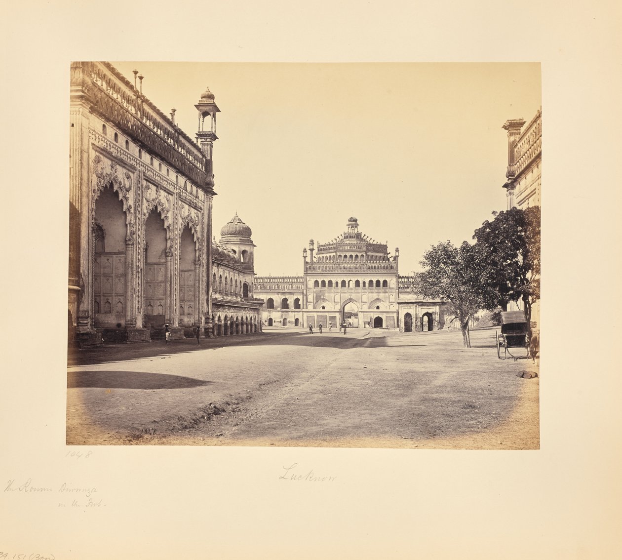 Lucknow; o Roumi Darwaza no forte de Samuel Bourne