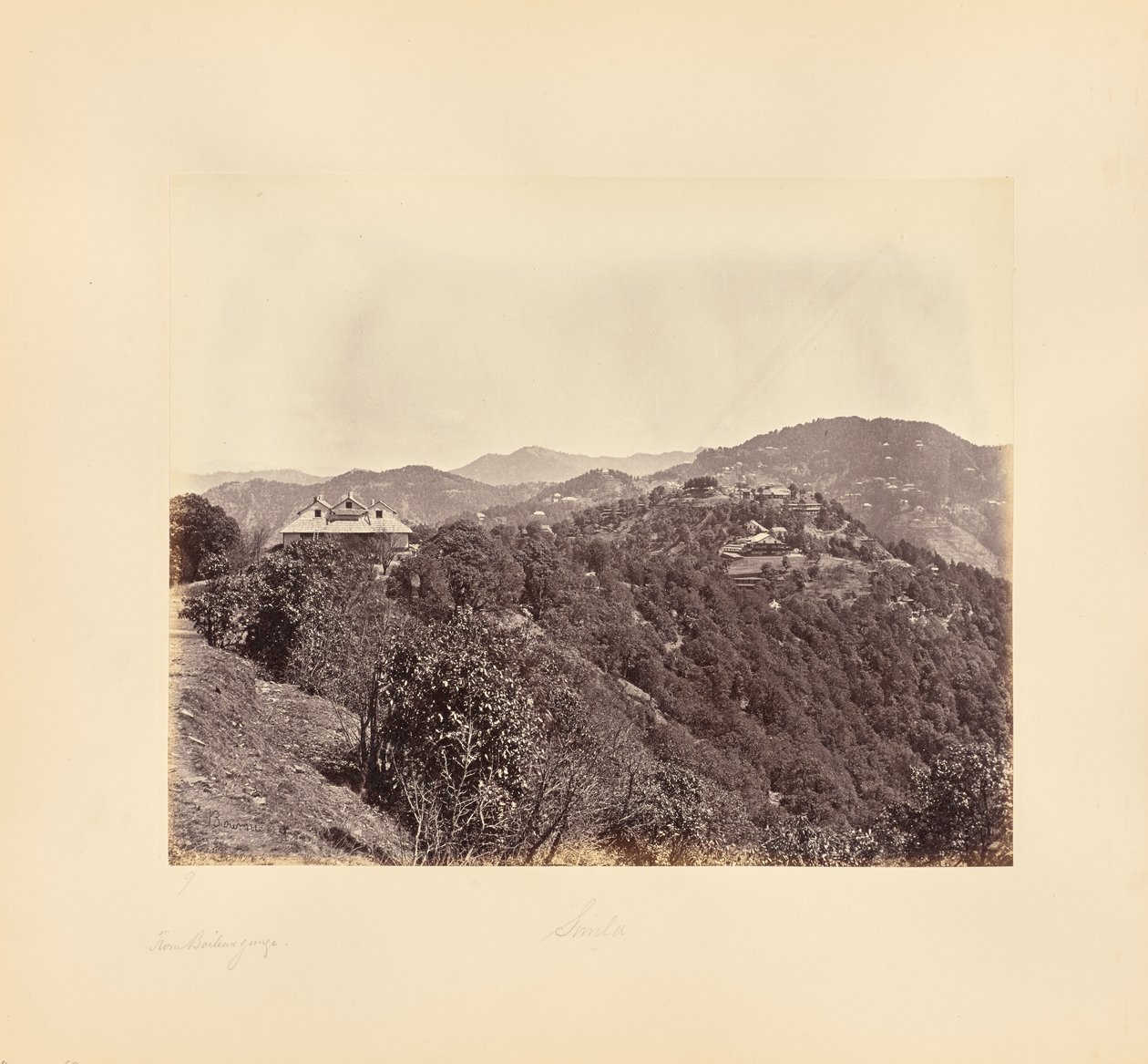 Simla; de Boileaugange de Samuel Bourne